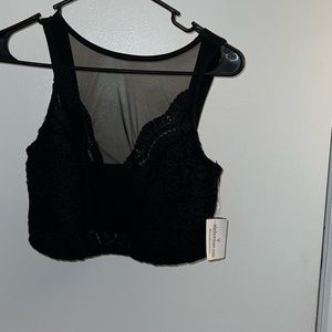 Very cute black lace crop top from Windsor